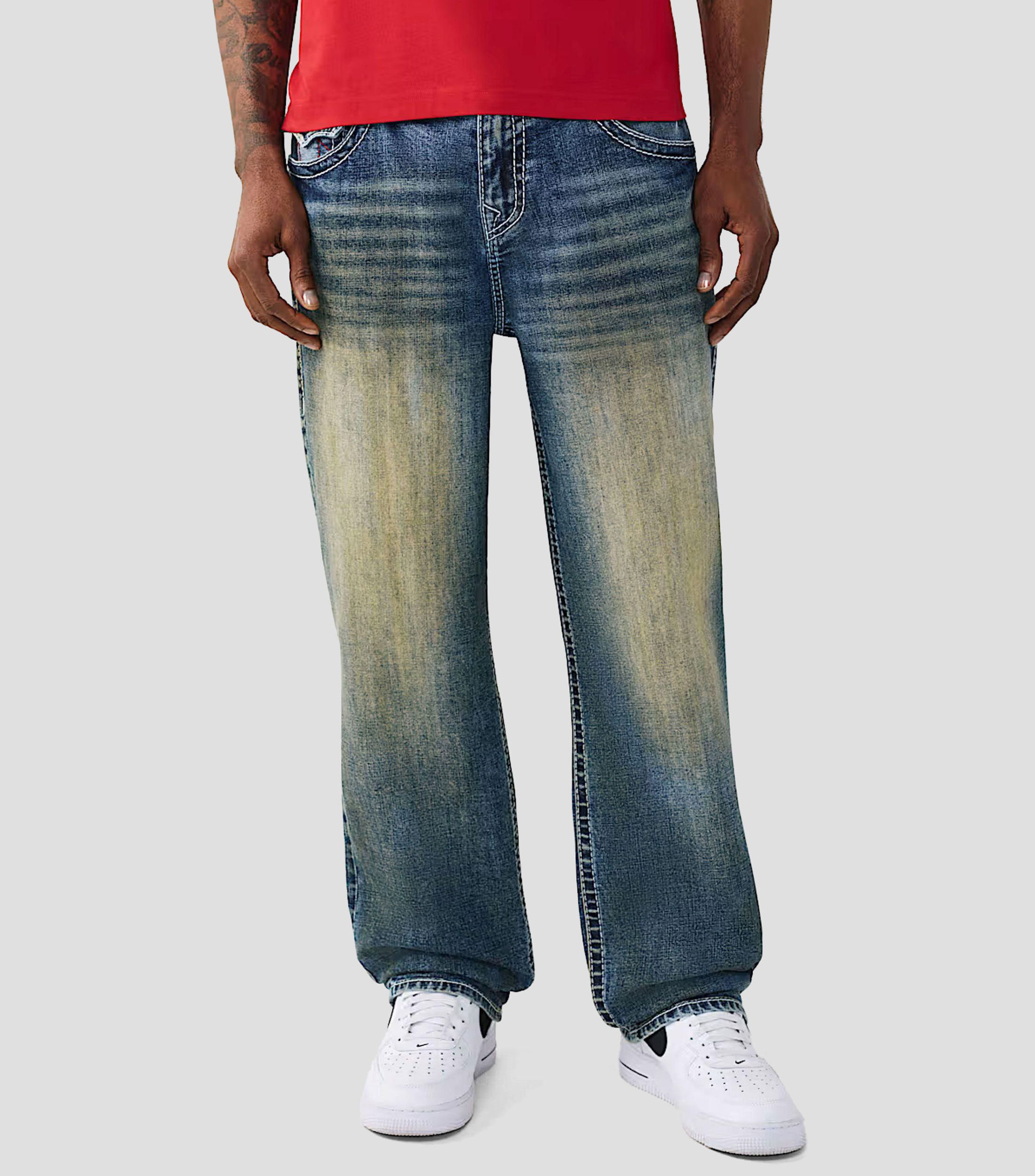 Jeans Amplio Hombre